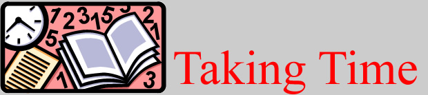 Taking Time logo.