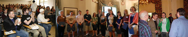 Students in the Department of History.