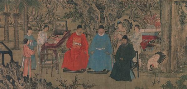 East Asian Illustration of men