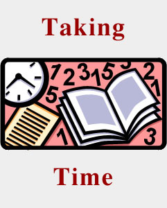 Taking Time logo.