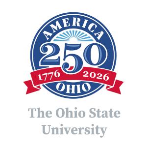 Ohio State University America 250 Anniversary Seal