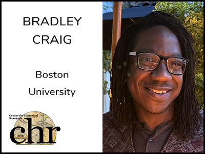 Bradley Craig smiling outdoors