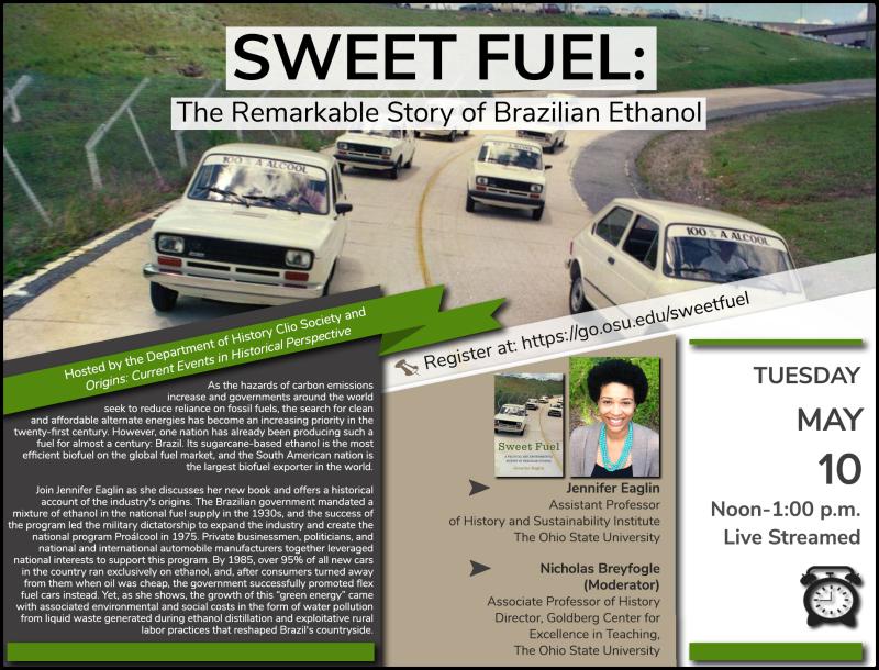 flyer for Sweet Fuel talk