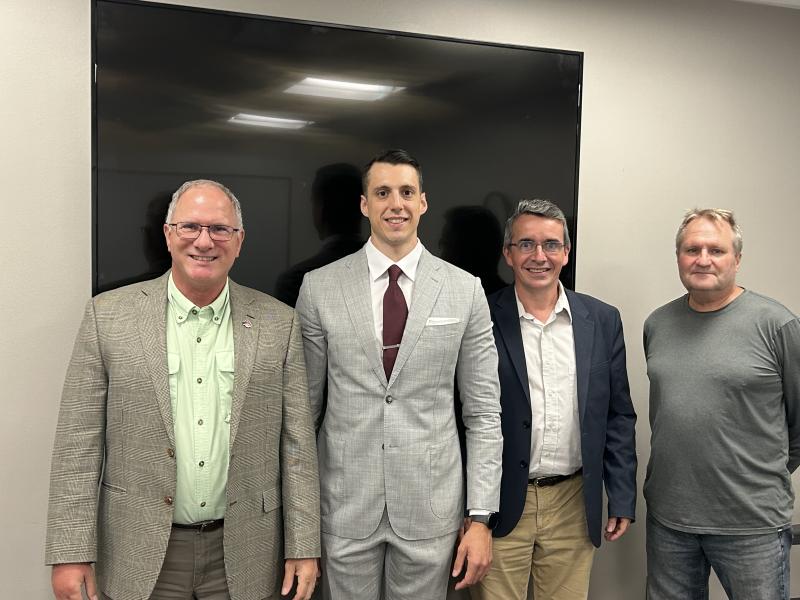 Left to Right: Peter Mansoor, Guido Rossi, Bruno Cabanes and David Steigerwald