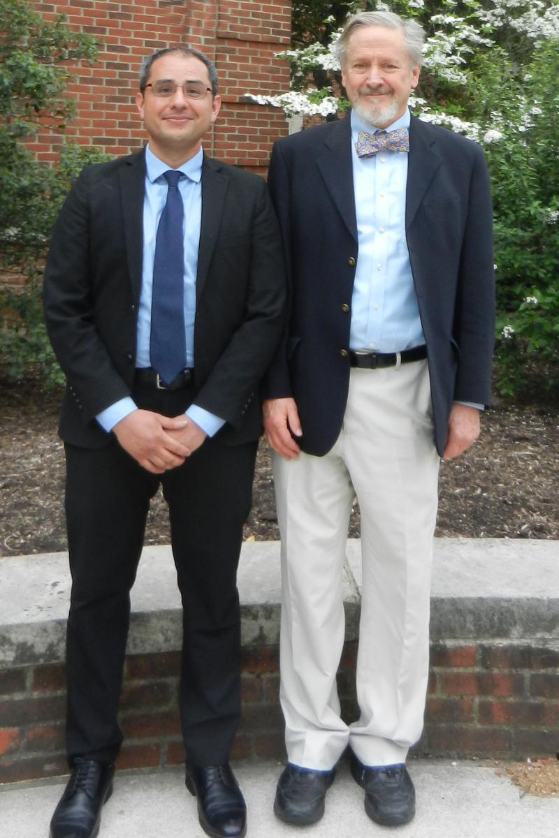 Isacar Bolanos and Carter Findley Isacar Bolanos and Carter Findley