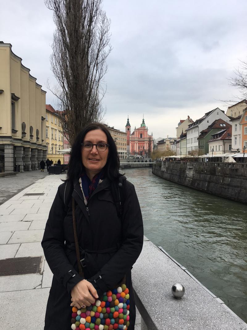 Theodora Dragostinova in Ljubljana