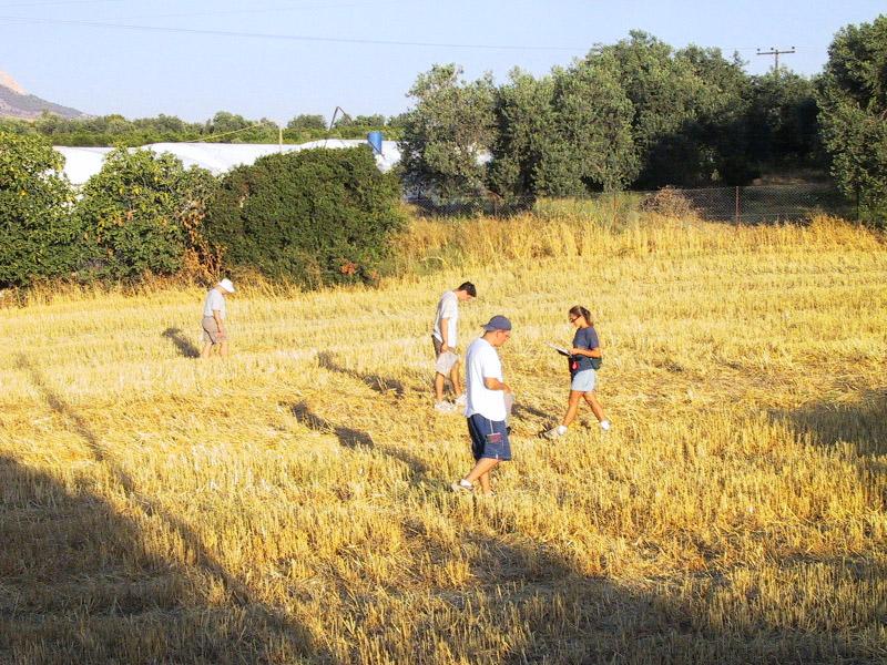 Students in Field