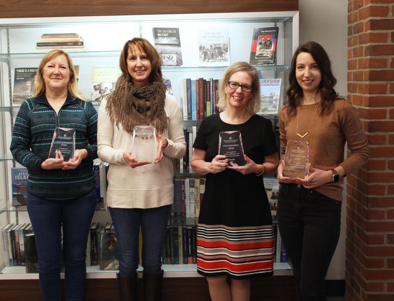 Staff Excellence Award Recipients