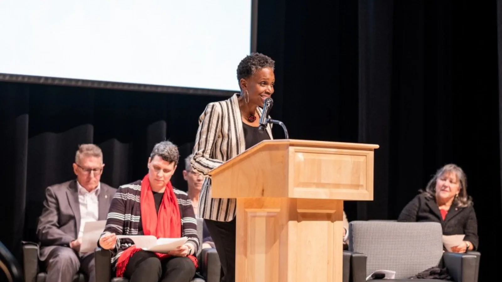 Executive Vice President and Provost Melissa Gilliam