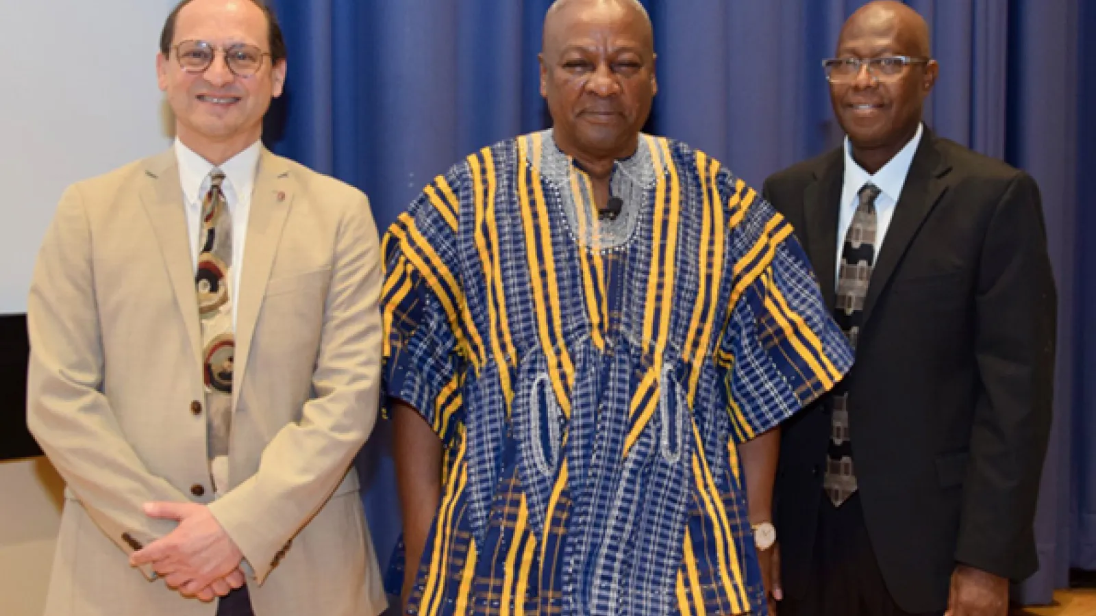 John Mahama and Ousman Kobo