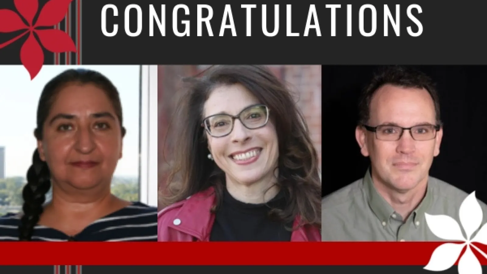 Professors Dueñas, Judd and Breyfogle