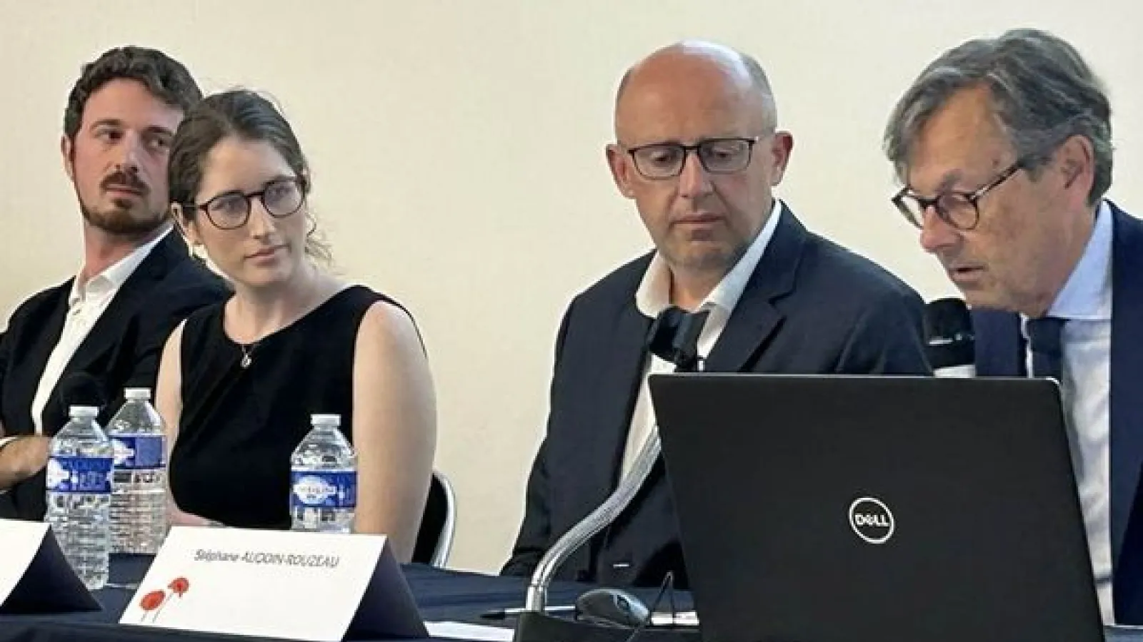 Katherine Weiss and presenters