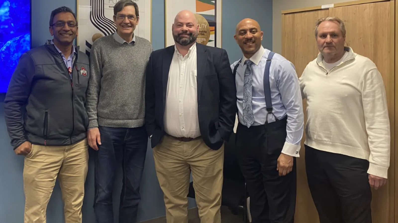 Ben St. Angelo and committee members