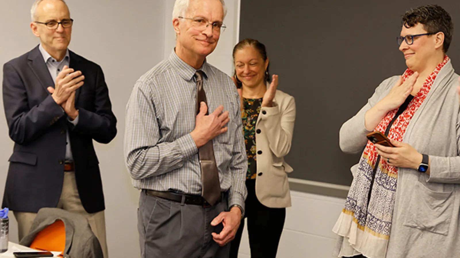 Peter Hahn, Dean David Horn and Colleagues