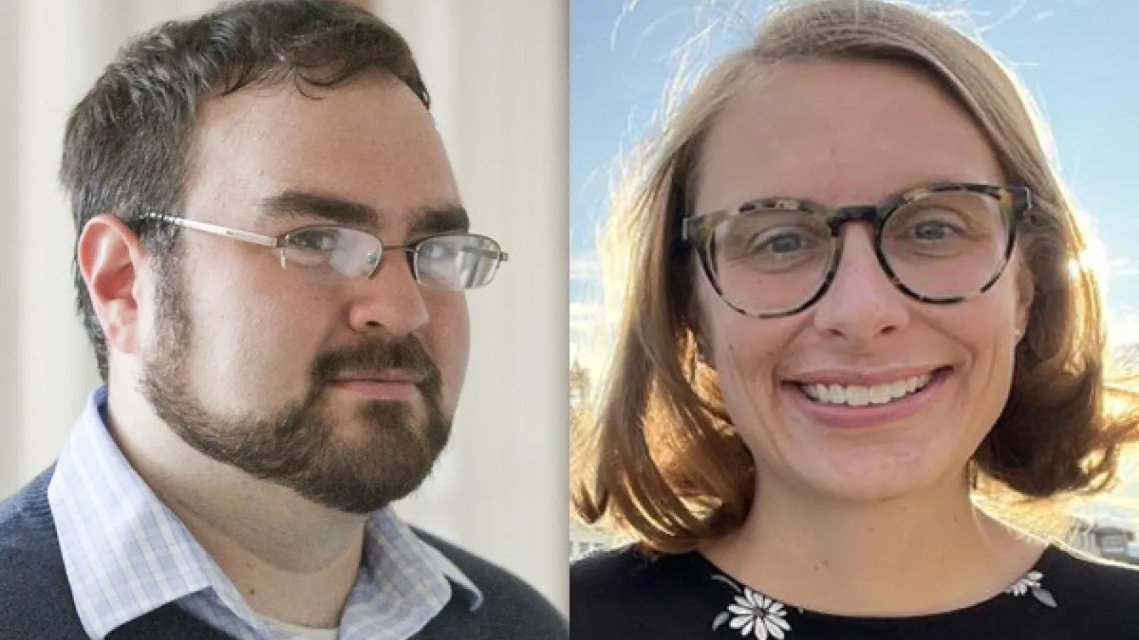 Joe Parrott and Elizabeth Dillenburg
