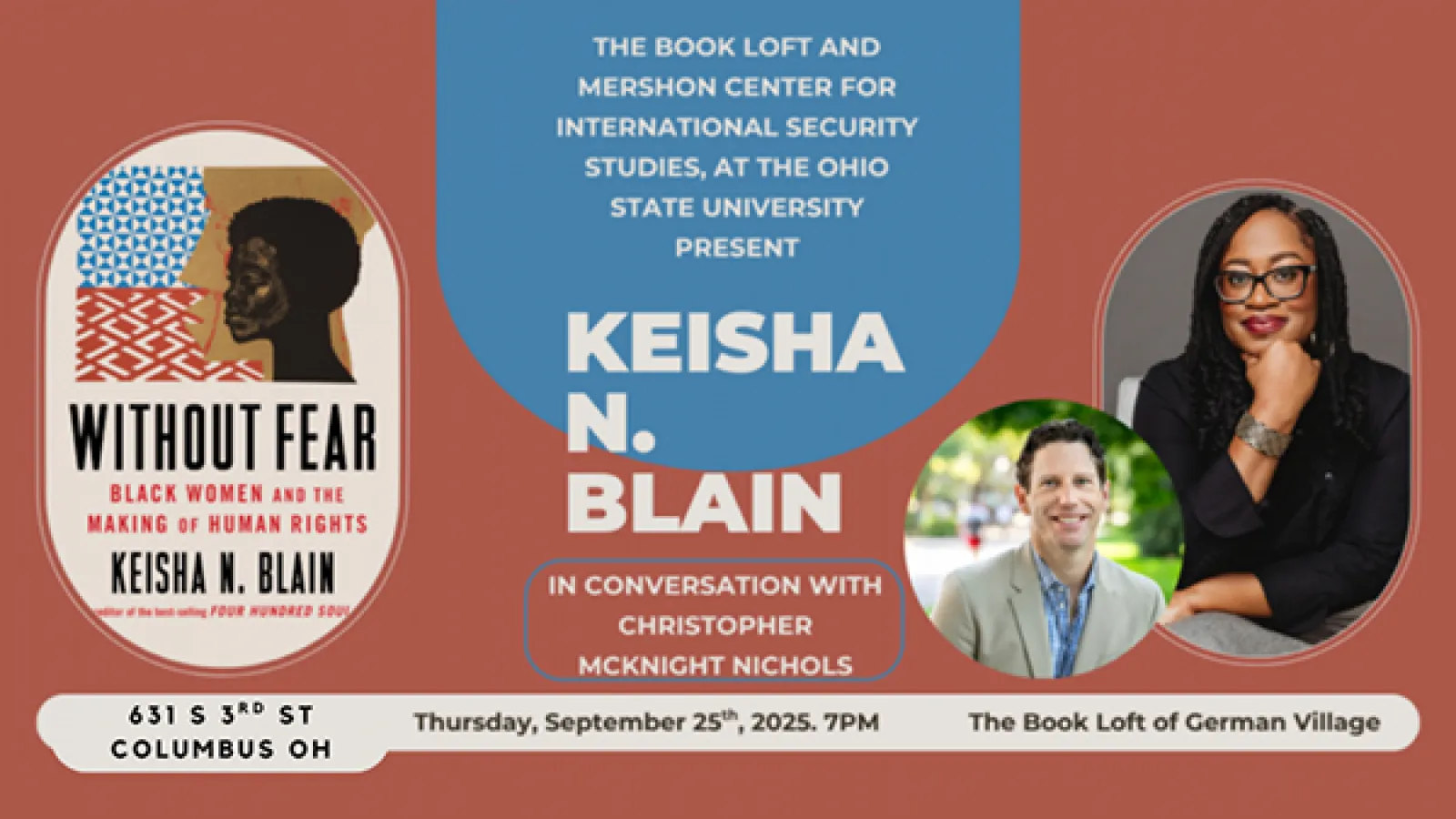 Keisha Blain and Chris Nichols