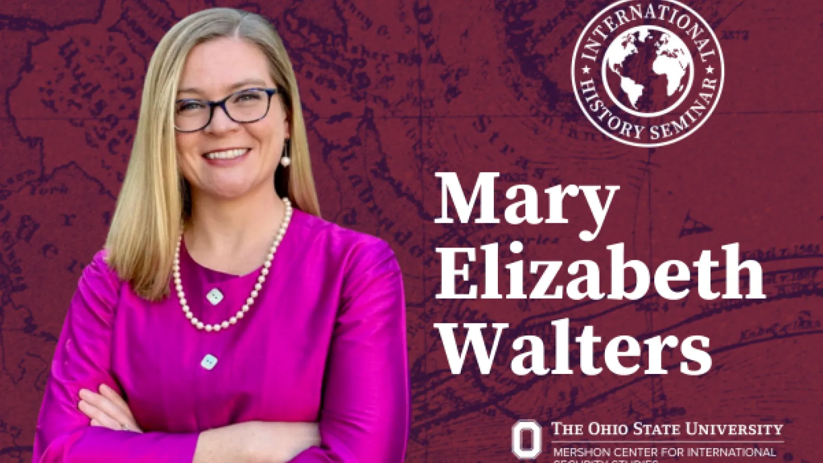 Mary Elizabeth Walters event poster