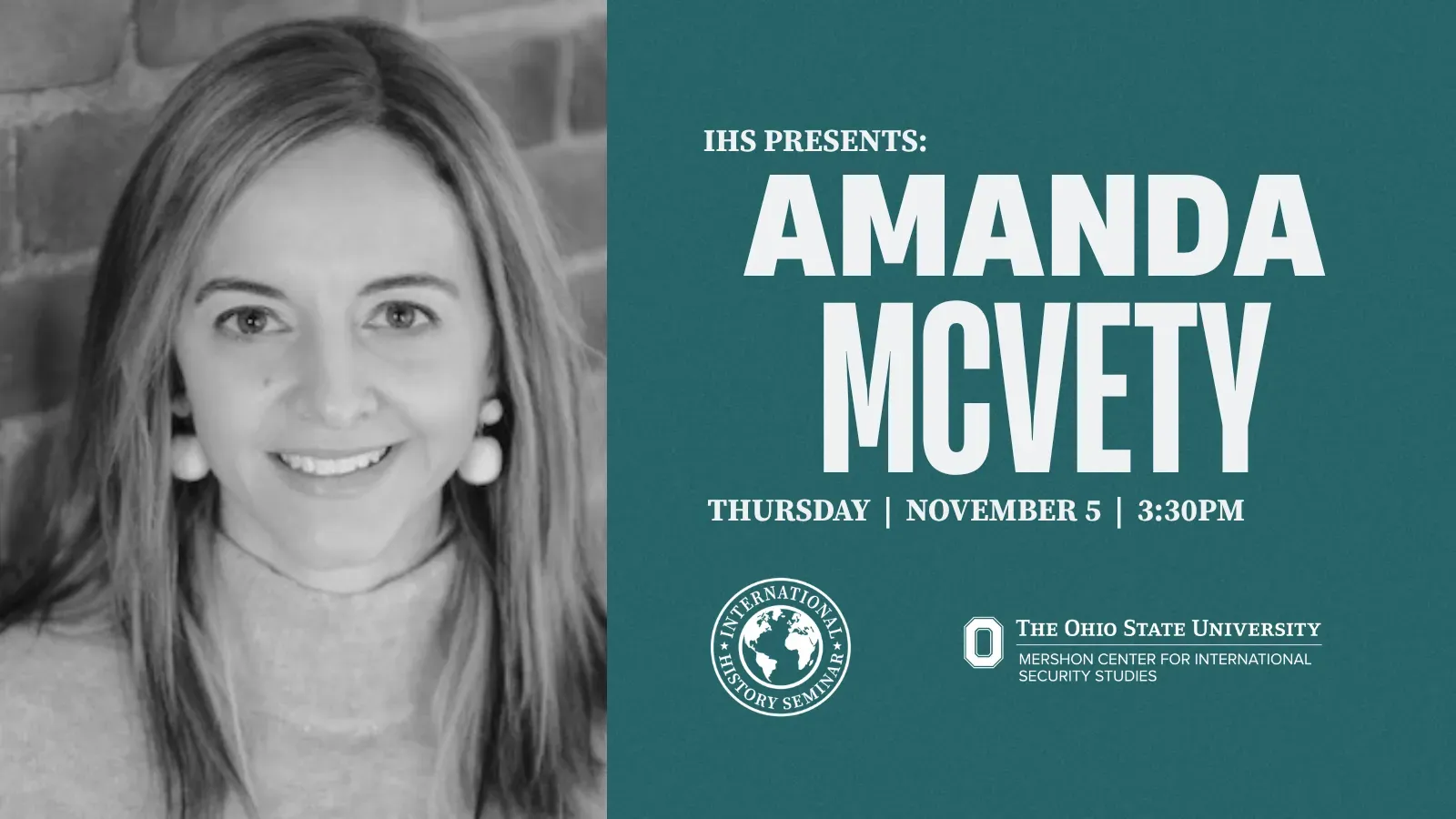 Portrait of Amanda McVety