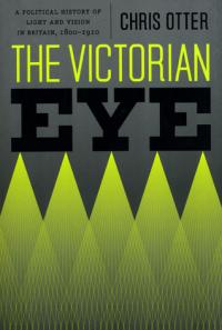 grey background with bright green triangles in foreground, text reads Chris Otter, The Victorian Eye