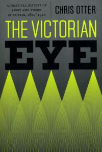 grey background with bright green triangles in foreground, text reads Chris Otter, The Victorian Eye