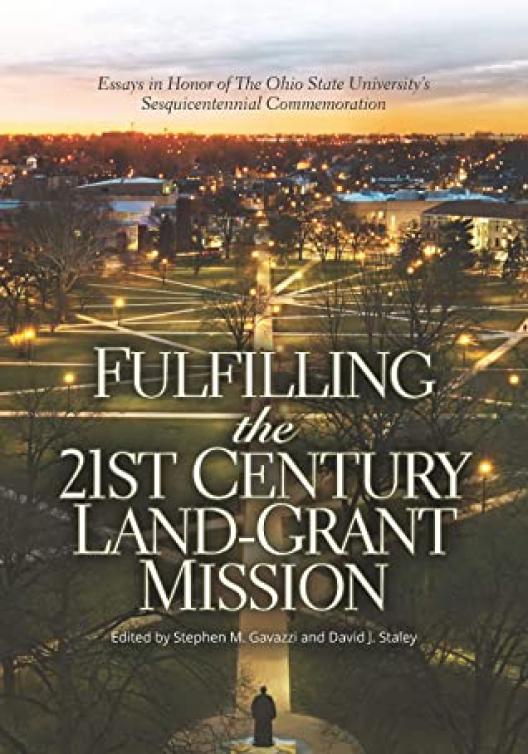 book cover with Ohio State University scene of the oval