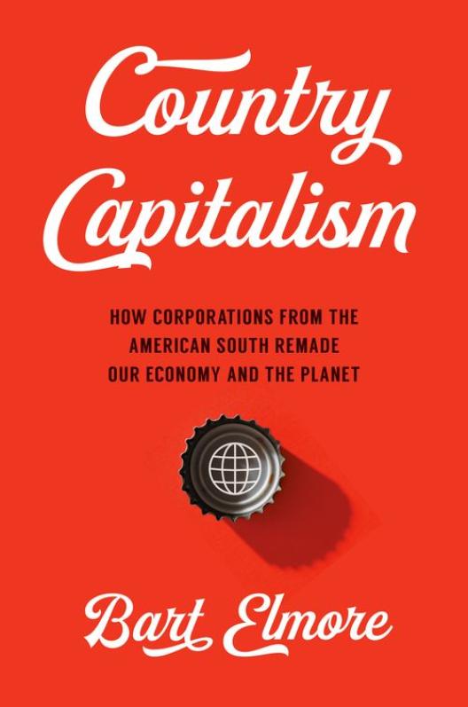 red book cover with bottle cap on it and title Country Capitalism