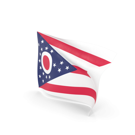 flag of the state of Ohio