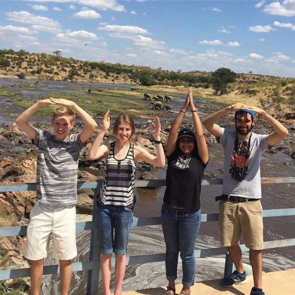 Ohio State Students in Tanzania