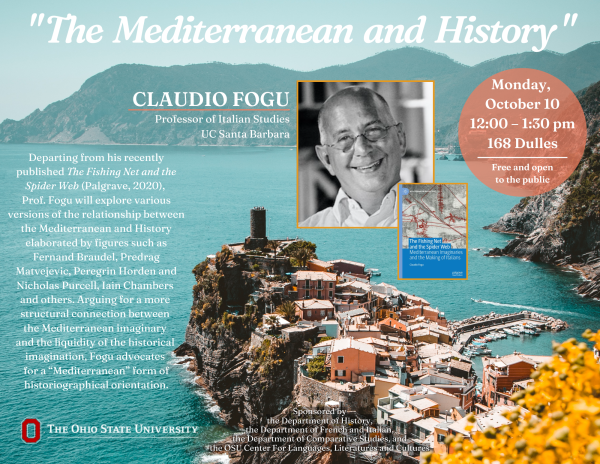 The Mediterranean and History flier