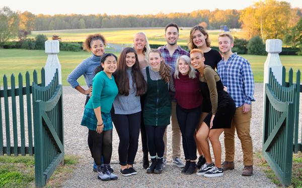 Undergraduate Student group photo