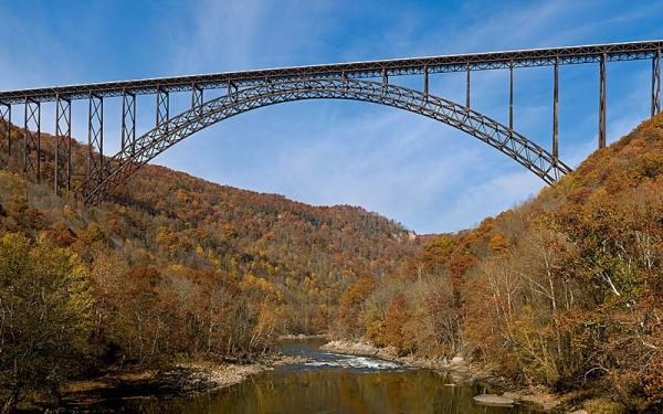 New River Gorge Bridge by JaGa, GNU Free Doc License