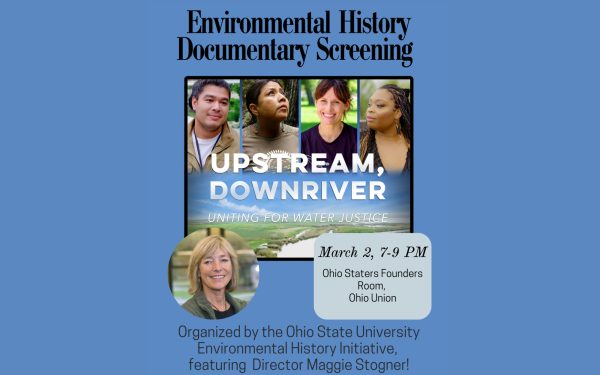 upstream downriver documentary screening event poster