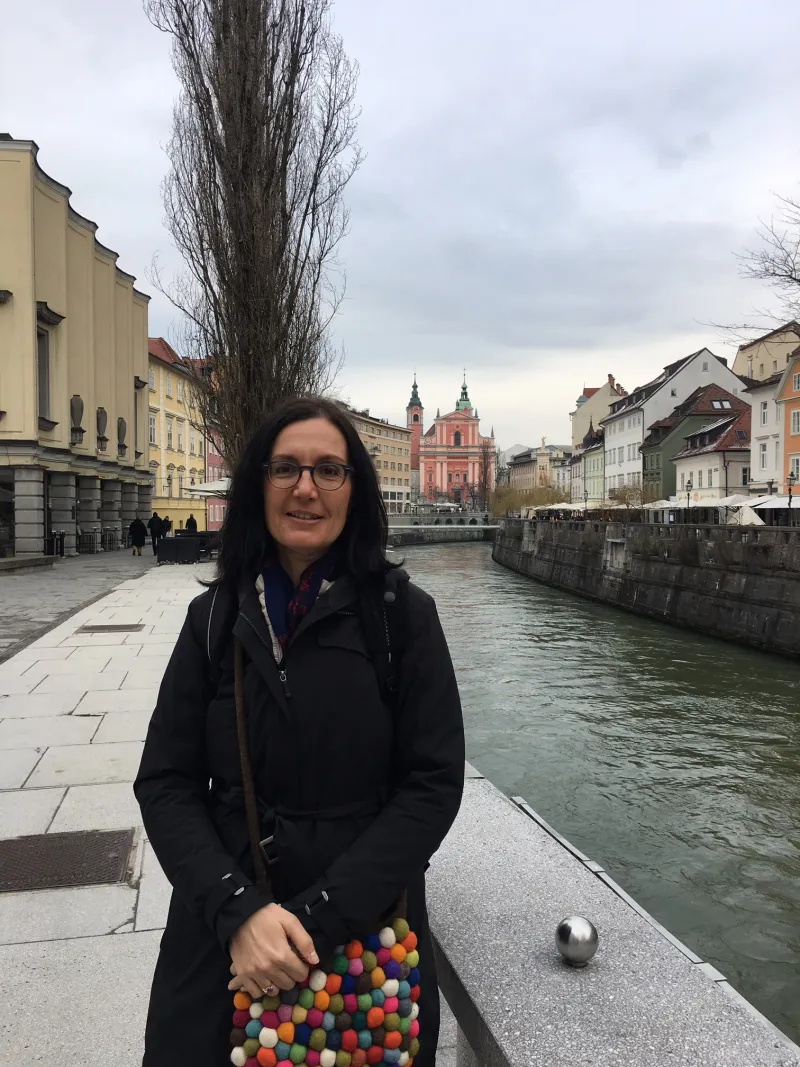 Theodora Dragostinova in Ljubljana