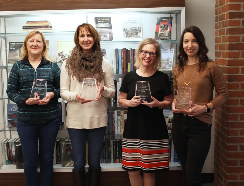 Staff Excellence Award Recipients