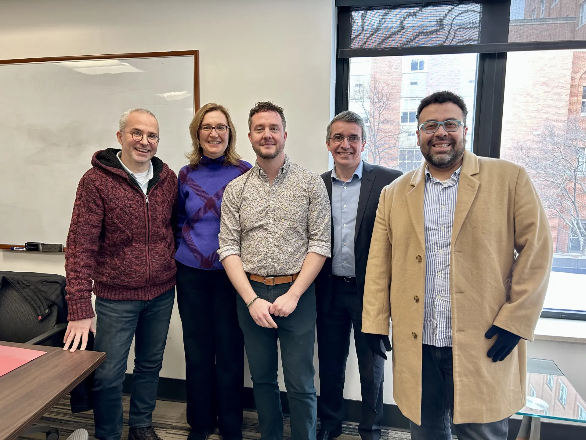 Yiğit Akin, Theodora Dragostinova, Chris Kinley, Bruno Cabanes and Carlos Rivas