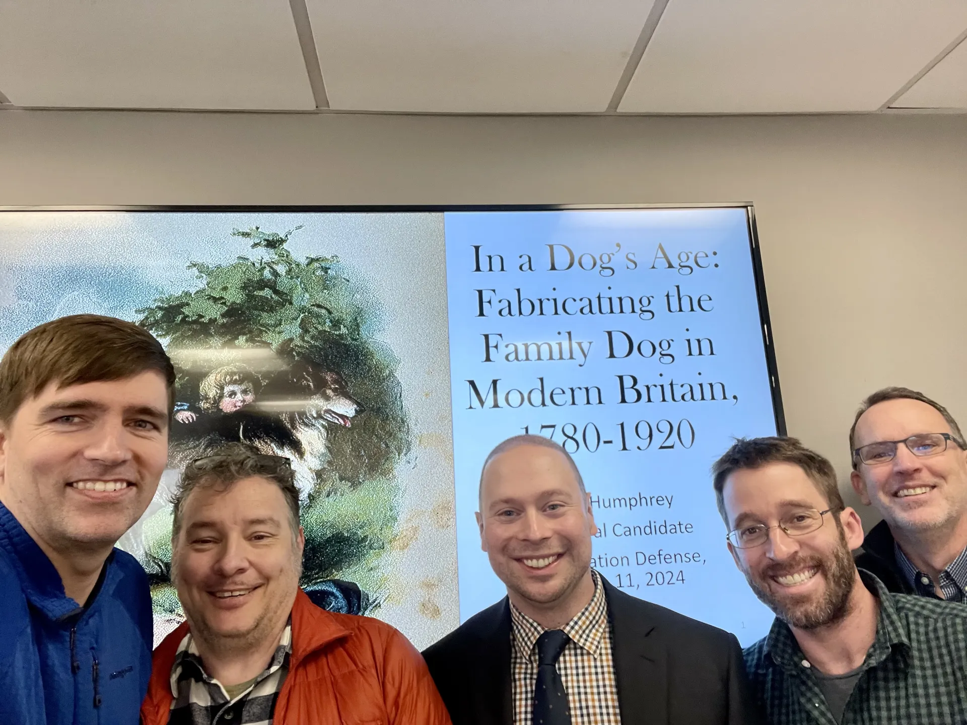 Bart Elmore, Chris Otter, Neil Humphrey, Dan Vandersommers and Nicholas Breyfogle