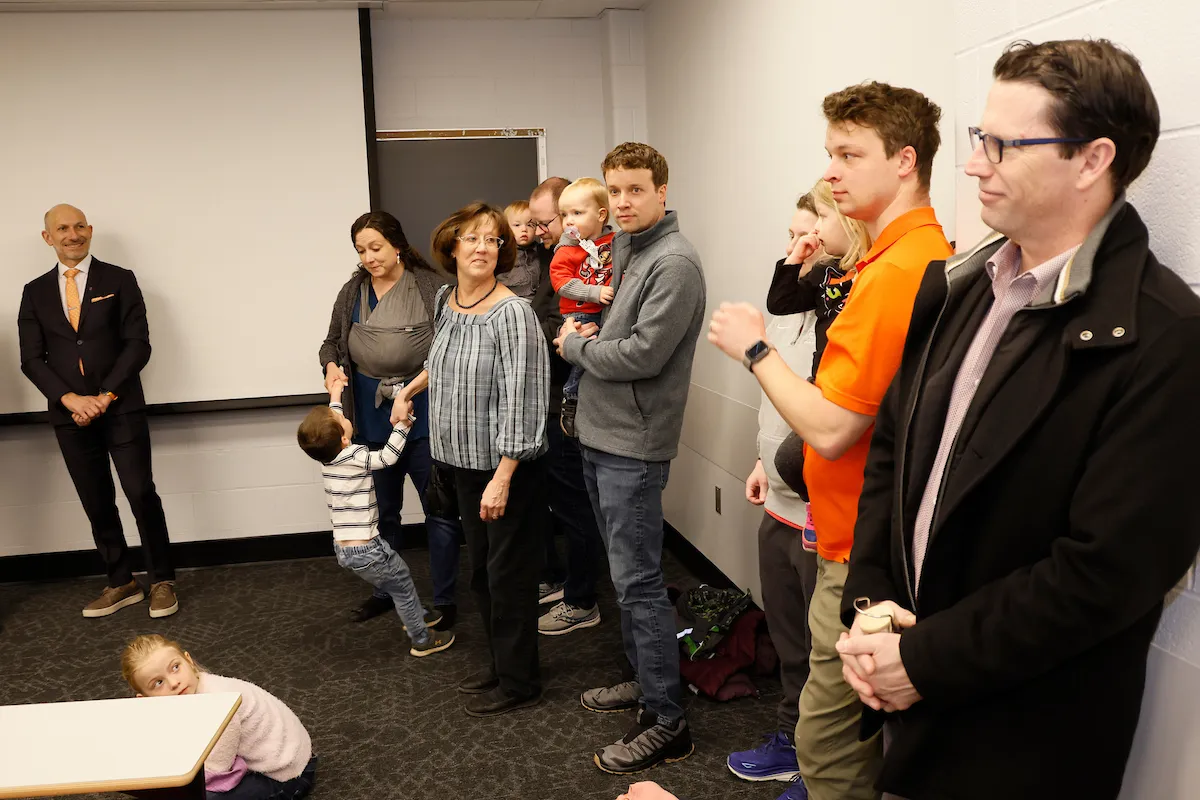 Family and Prof. Christopher McKnight Nichols
