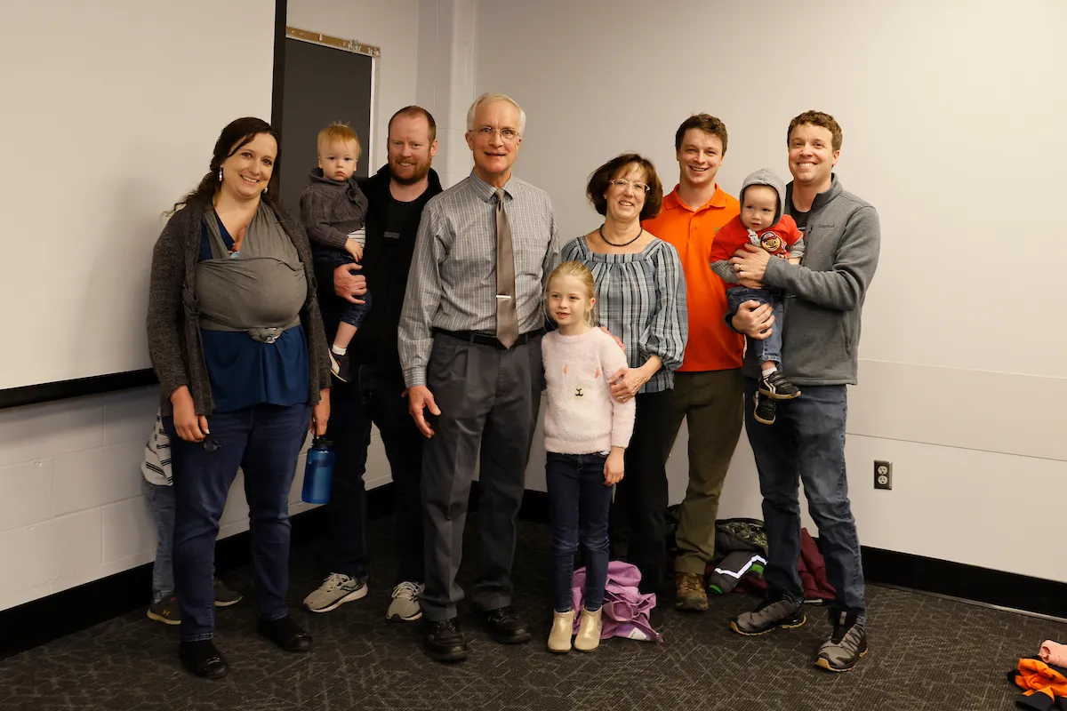 Peter Hahn and family