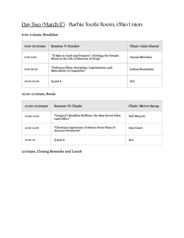schedule page 3