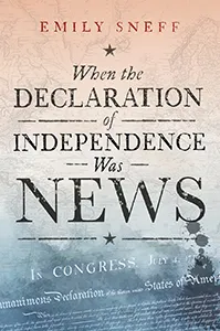 Booc cover with a world map and the Declaration of Independence