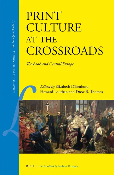 Book cover depicting the 1869 oil painting The Union of Lublin by Polish artist Jan Matejko of the historical 1569 signing of the Union of Lublin