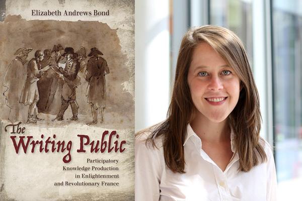 The Writing Public Book Cover and Prof. Elizabeth Bond
