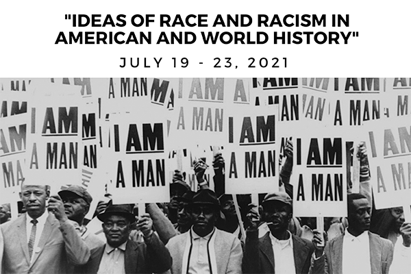 Image of African Americans holding signs that read I Am A Man
