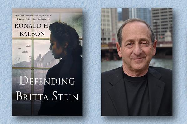 Defending Britta Stein book cover and author image