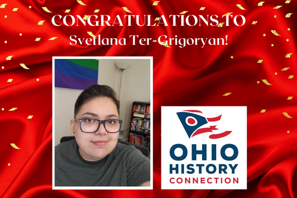 Svetlana Ter-Grigoryan and Ohio History Connection Logo