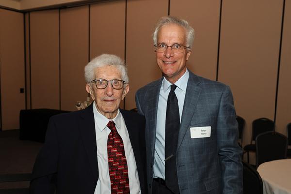 Richard Smith, on left, and Peter Hahn, on right