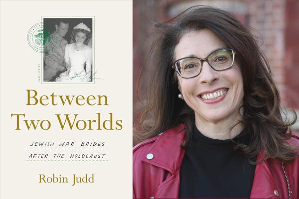 Between Two Worlds Book Cover and Dr. Robin Judd