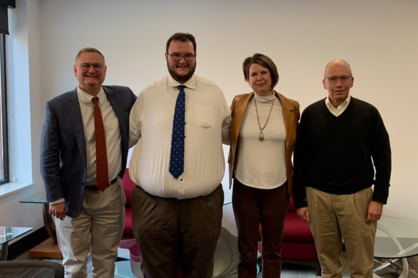 Bert Harrill, Matthew Raskin, Sara Butler and Drew Jones