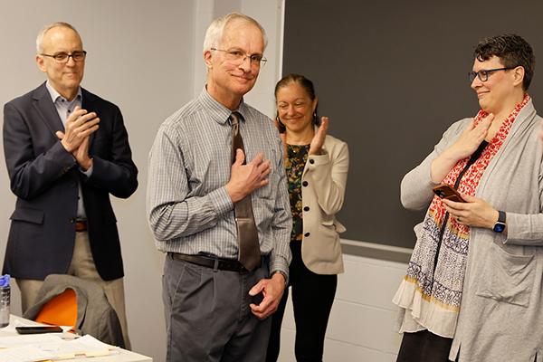 Peter Hahn, Dean David Horn and Colleagues