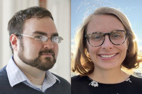 Joe Parrott and Elizabeth Dillenburg